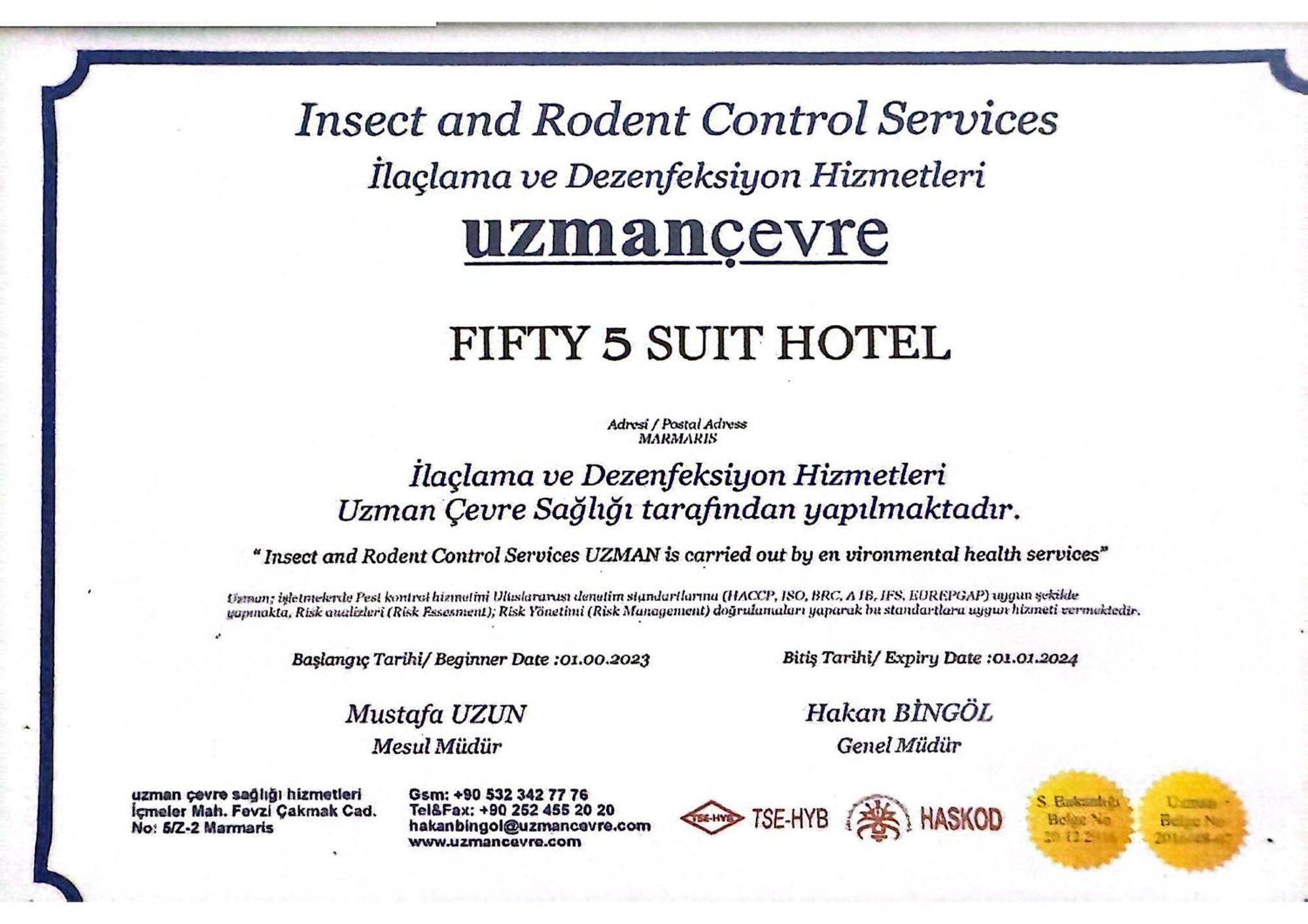 Fifty5 Suite Hotel Μαρμαρίς Εξωτερικό φωτογραφία
