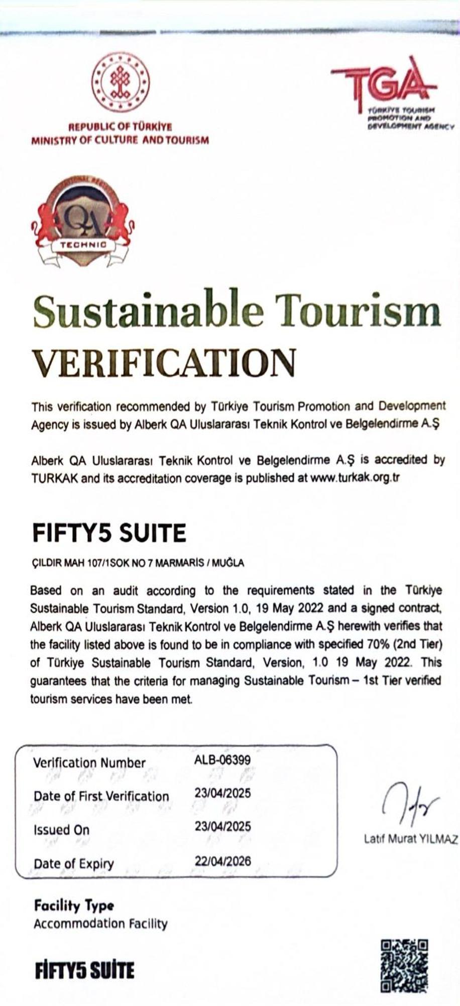 Fifty5 Suite Hotel Μαρμαρίς Εξωτερικό φωτογραφία